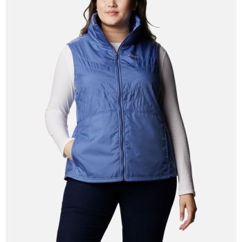 Columbia Mix It Around II Plus Size, Chaleco Azules Para Mujer | 496301-AVW